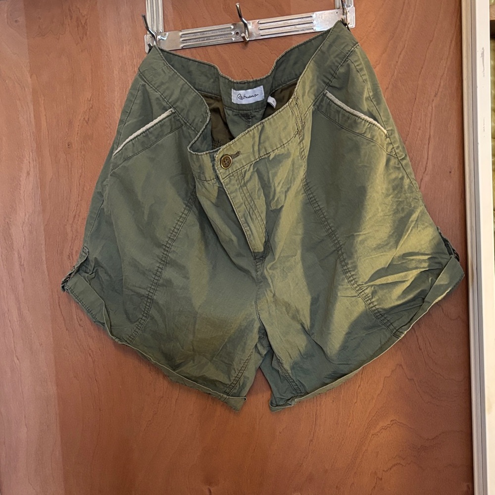 Reitmans Olive Green Women's Jean Shorts